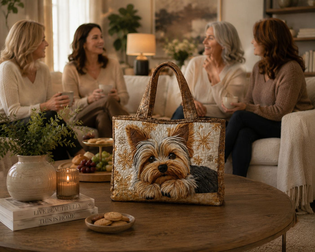 Bolsa Tote Acolchada - Adorable Yorkshire