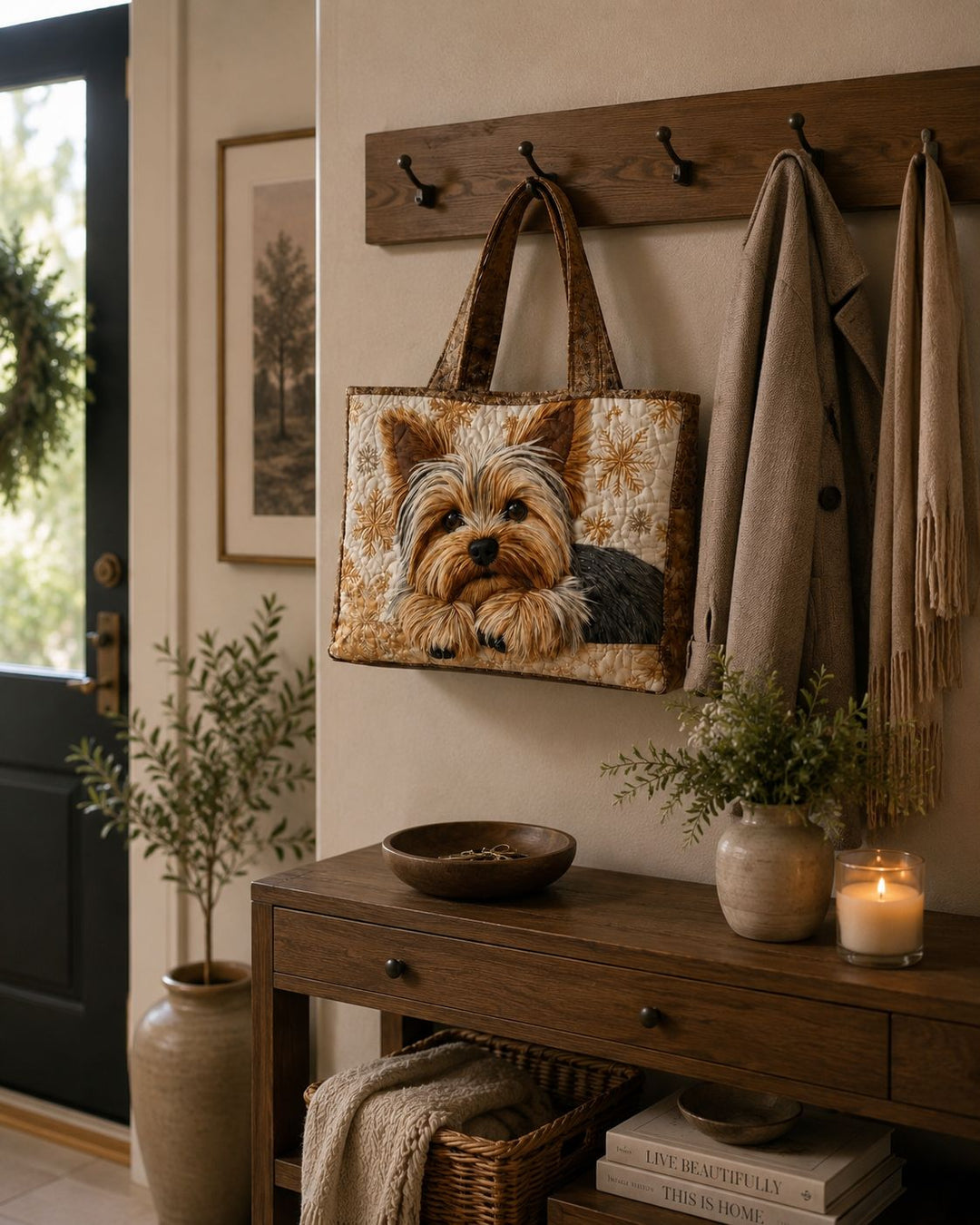 Bolsa Tote Acolchada - Adorable Yorkshire