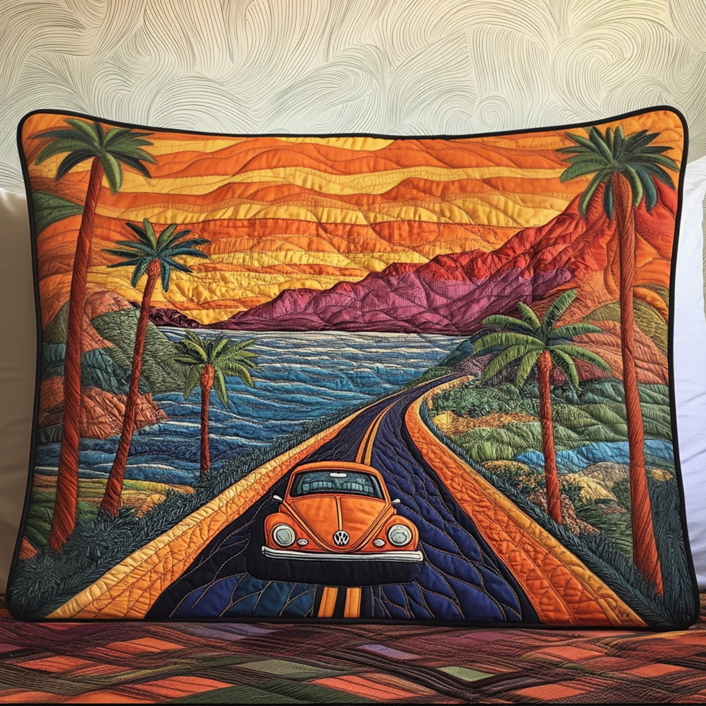 Funda de Almohada de Ropa de Cama Acolchada Pacific Escape