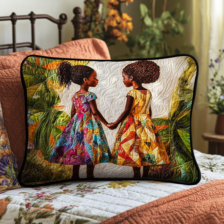 Funda de Almohada de Ropa de Patchwork