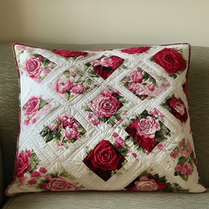 Funda de Almohada Acolchada Petal Patch