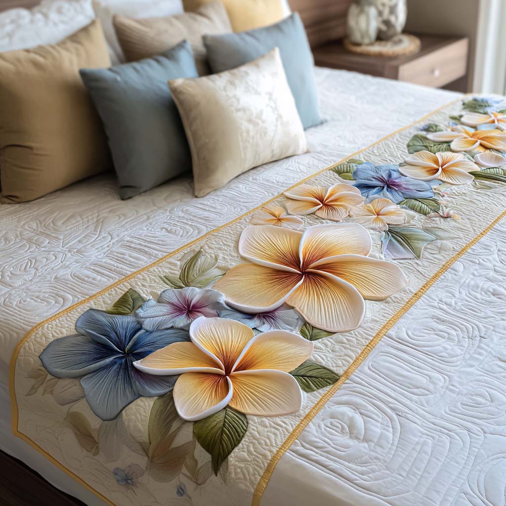 Caminito de Cama de Jardín de Plumeria