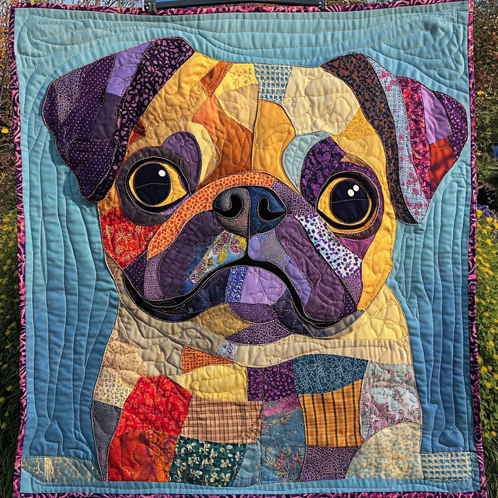 Manta Acolchada Puggy Perfection