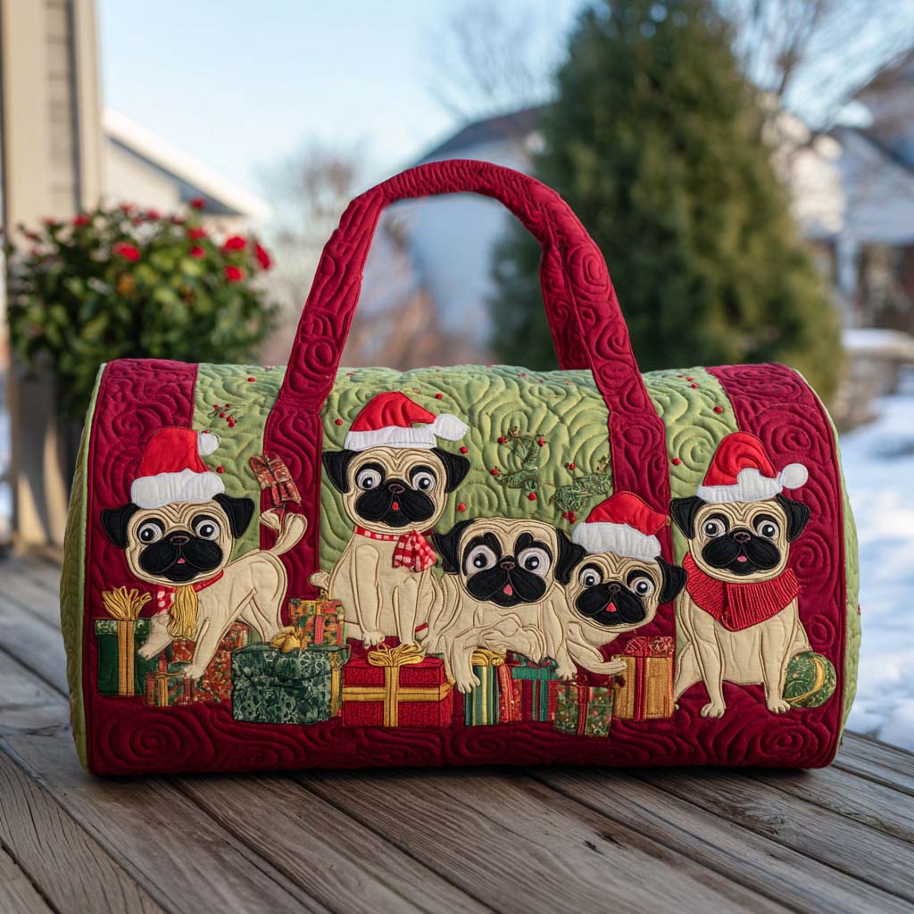 Bolsa de Viaje Acolchada Puglet Noel