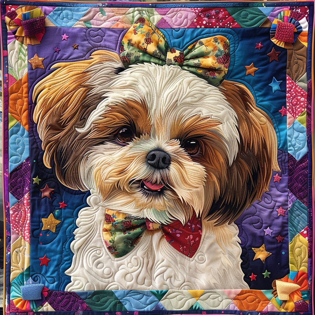 Manta Acolchada Puppy Pizzazz