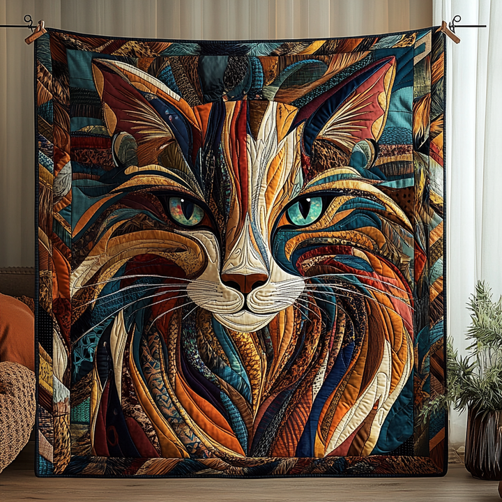 Manta Acolchada Purrs And Patches