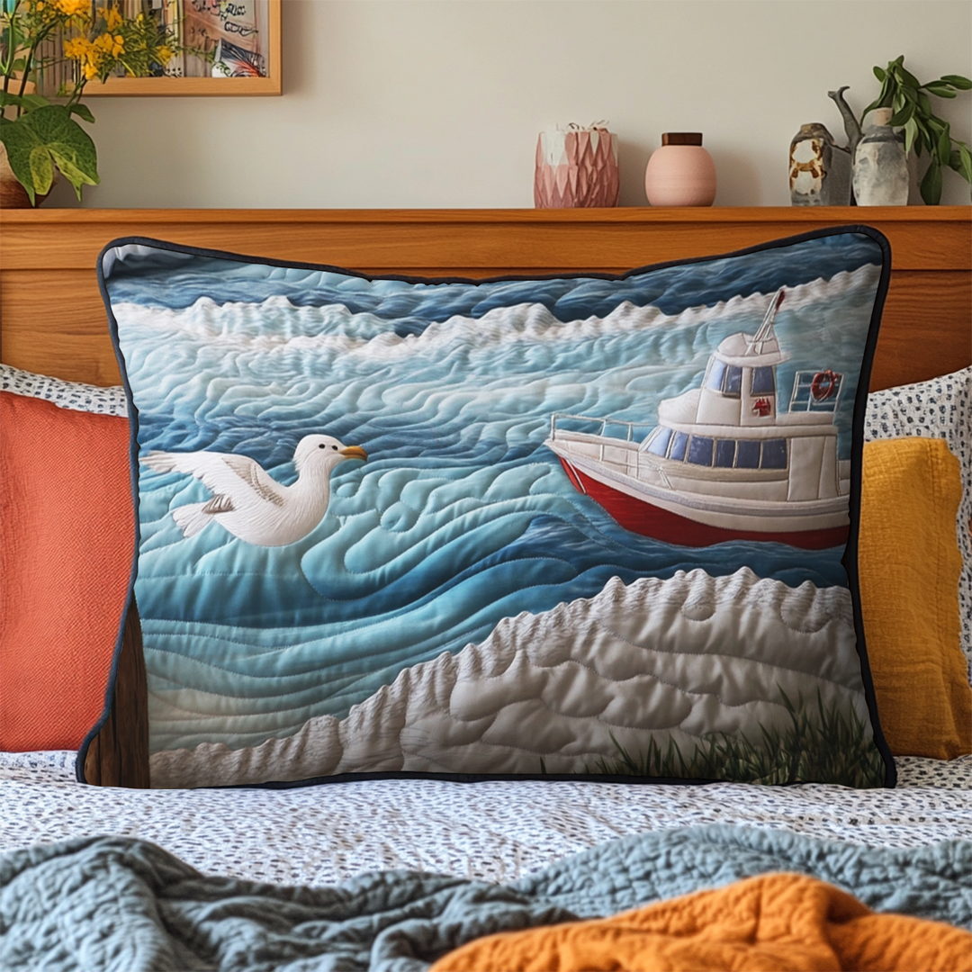Funda de Almohada de Edredón Sueños Marinos