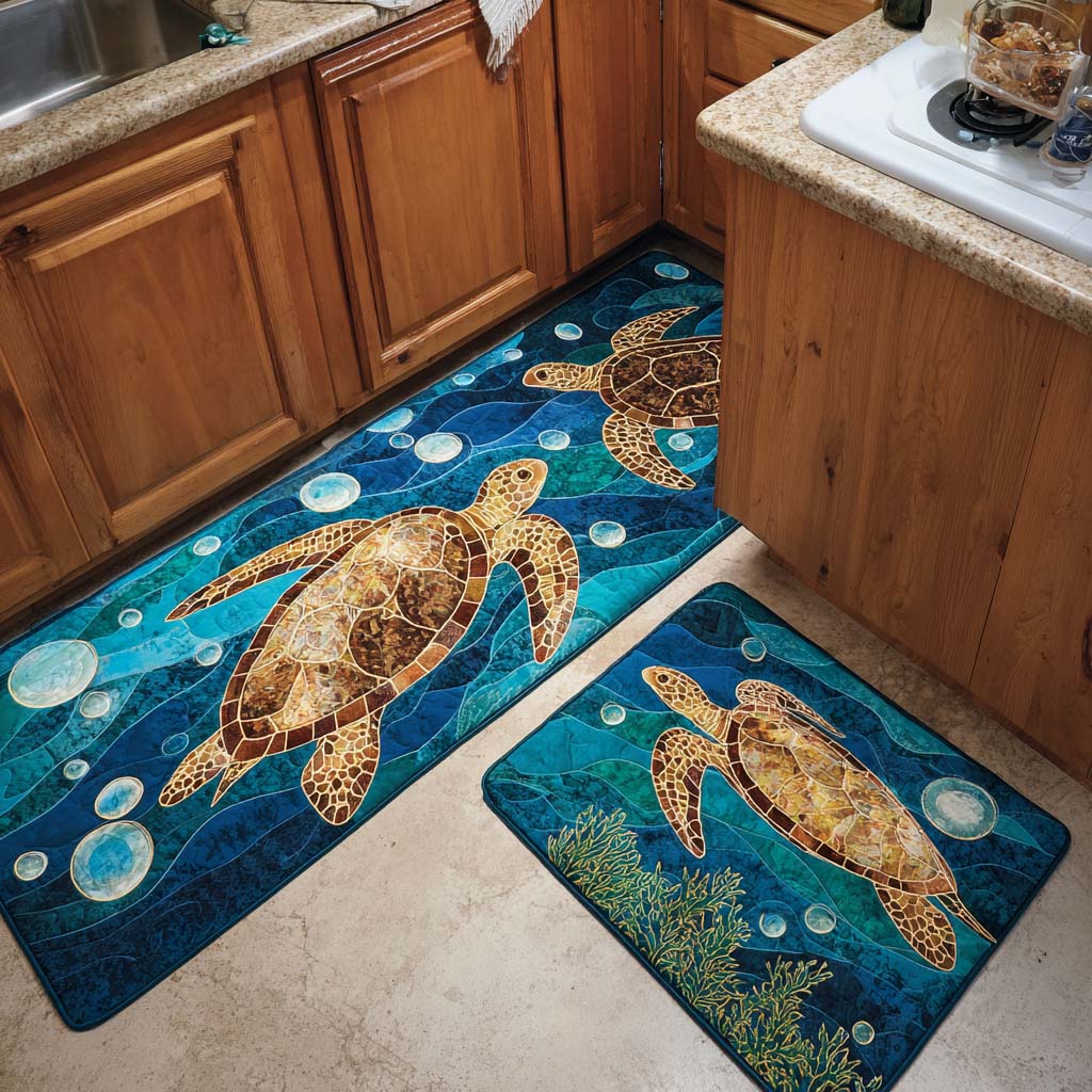 Alfombra de Área para Cocina Reef Explorer