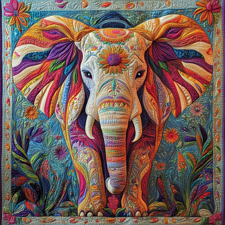Manta Acolchada de Elefante Regal