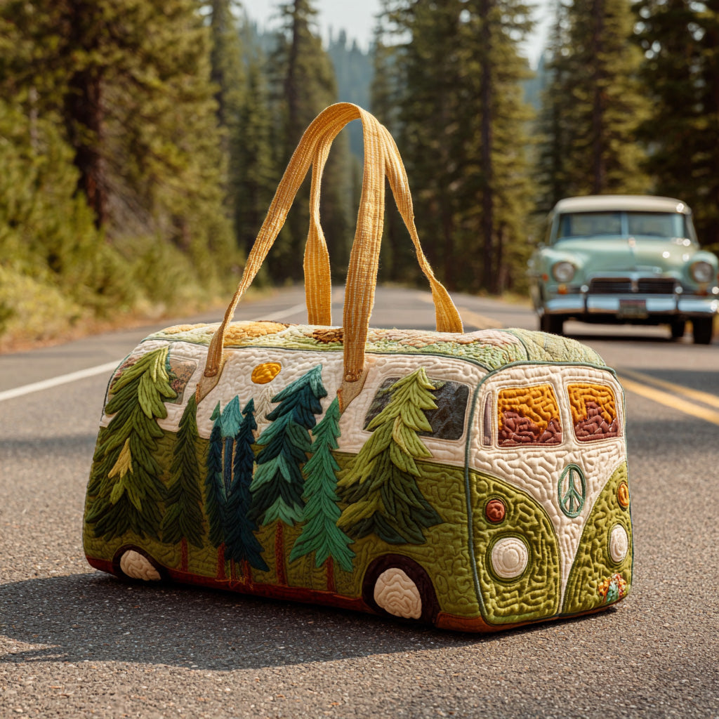 Bolsa de viaje acolchada Retro Road