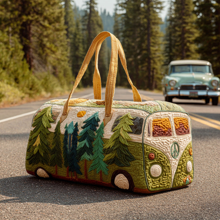 Bolsa de viaje acolchada Retro Road