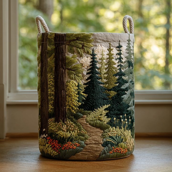 Cesta de Ropa Acolchada River Edge