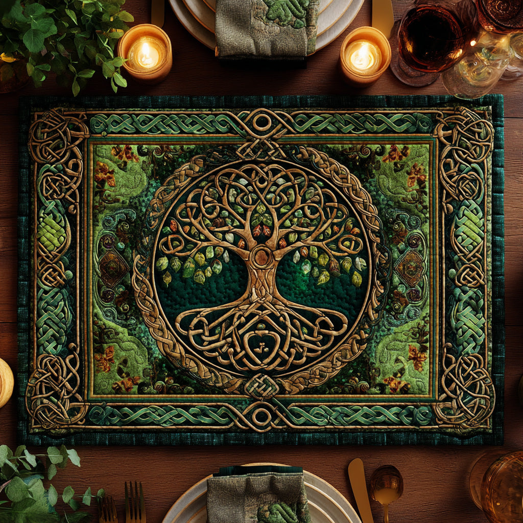 Mantel Individual de Sabiduría Enraizada