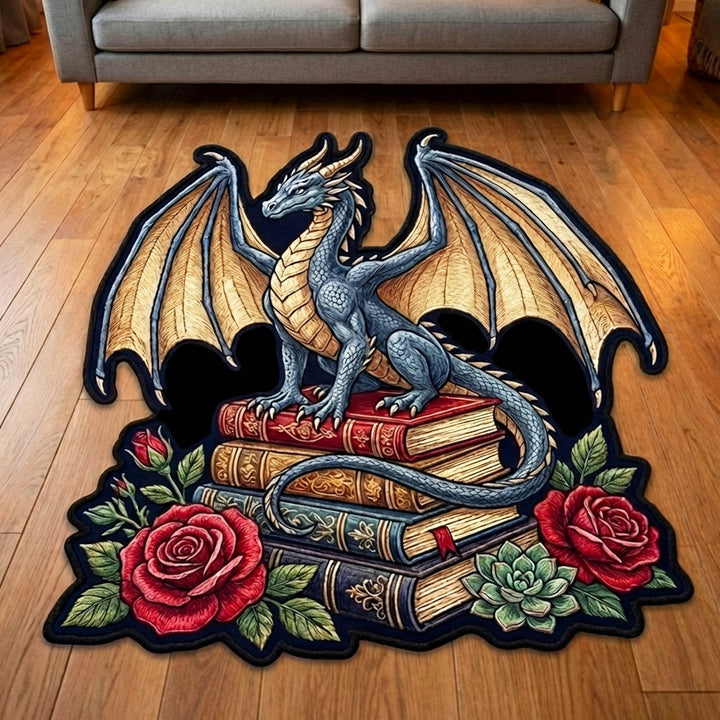 Alfombra de Área en Forma Personalizada Royal Dragon