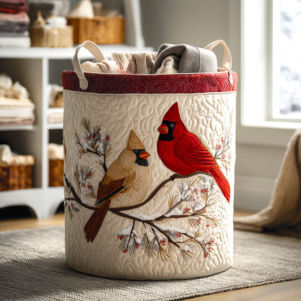 Cesta de Ropa Acolchada Rustic Companions