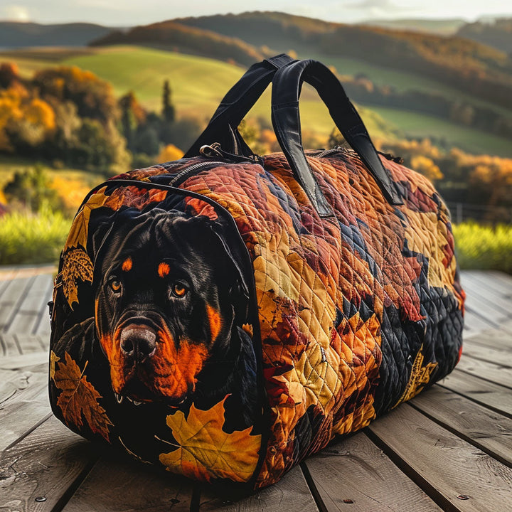 Bolsa de Viaje Acolchada Rottweiler Rustic Grove