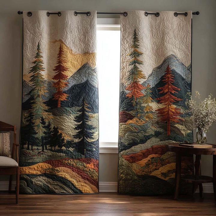 Cortinas Acolchadas Rústicas