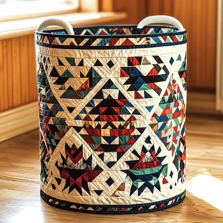 Cesta de Ropa Acolchada Sagrada