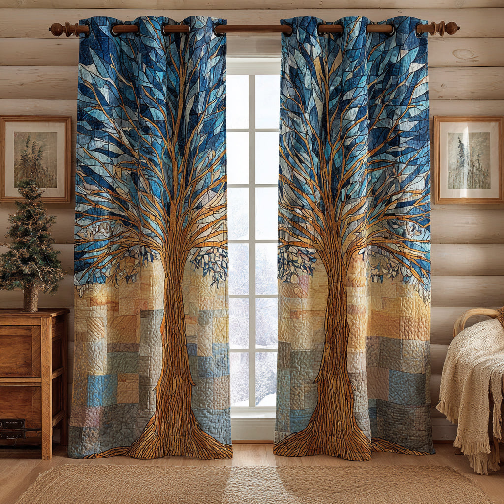 Cortinas Acolchadas Raíces Sagradas