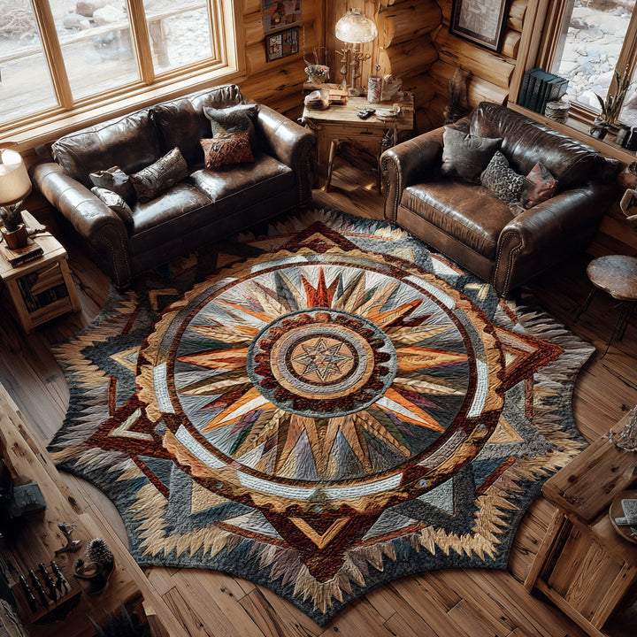 Alfombra de Área de Forma Personalizada Sagrada Sedona