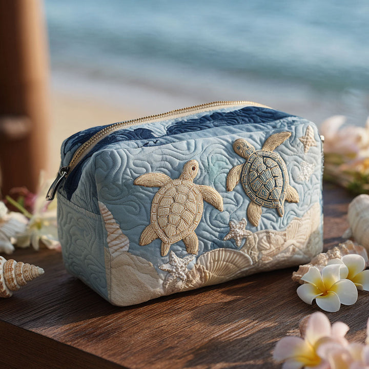 Bolsa de Maquillaje Acolchada Sandy Shell