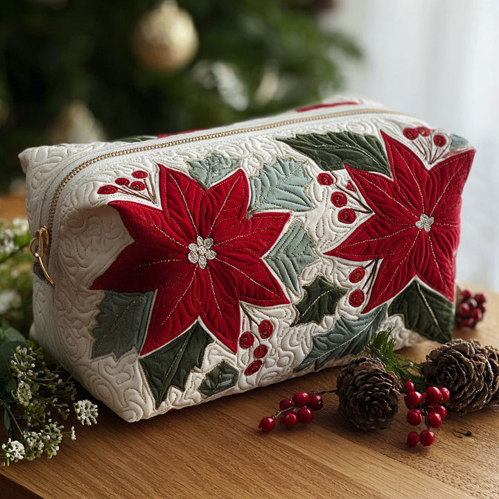 Bolsa de Maquillaje Acolchada Scarlet Bloom