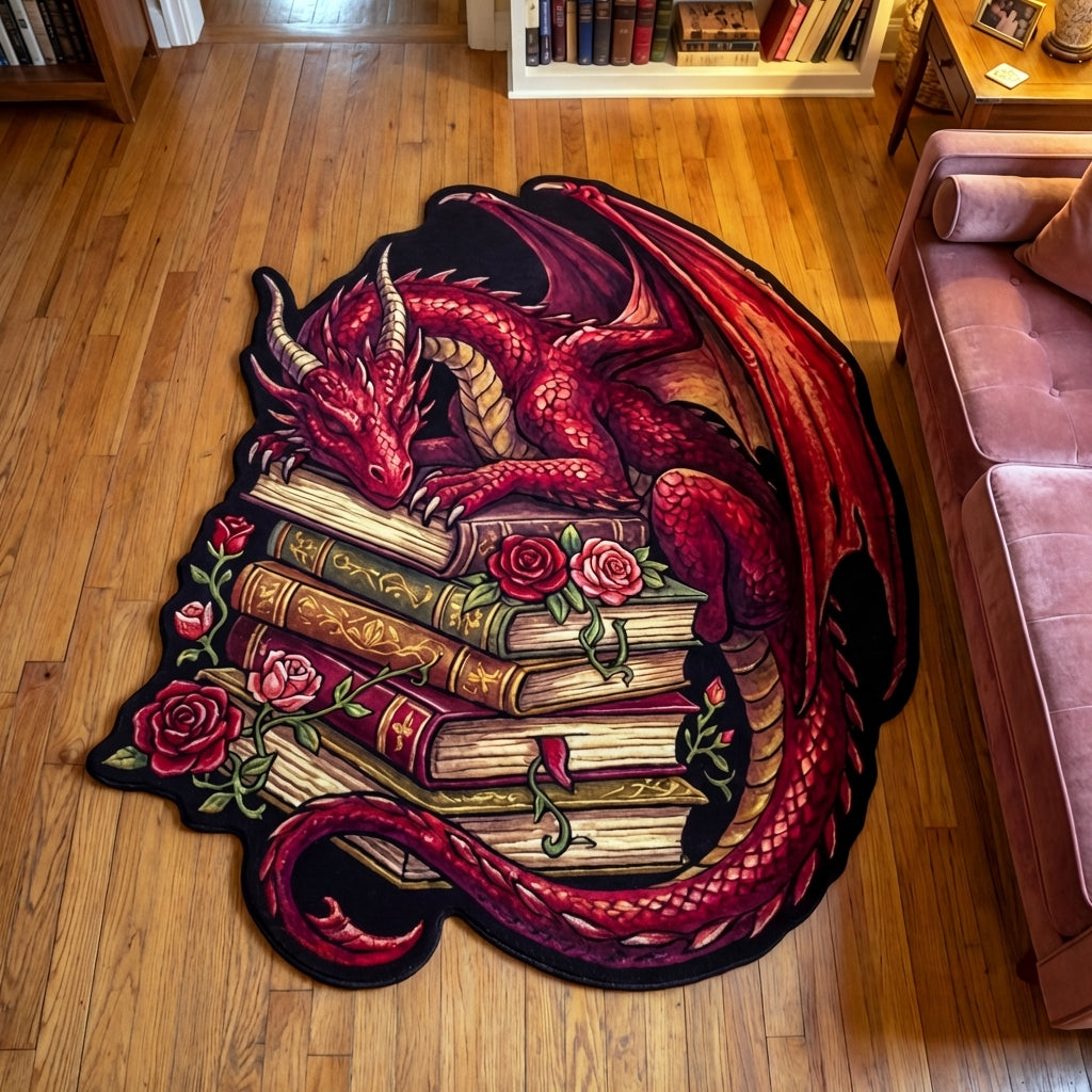Alfombra de Área de Forma Personalizada Scarlet Lore
