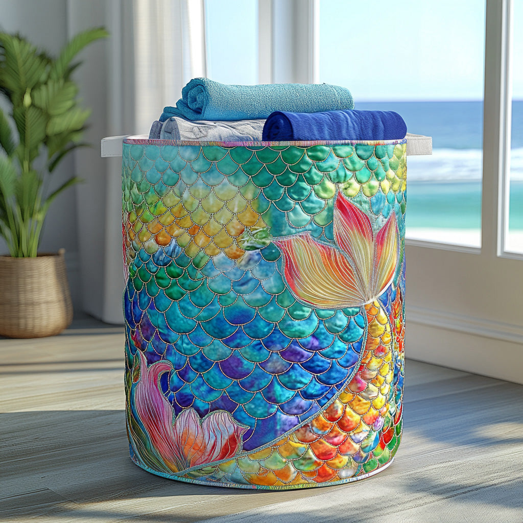 Cesta de Ropa Acolchada Sea Spark