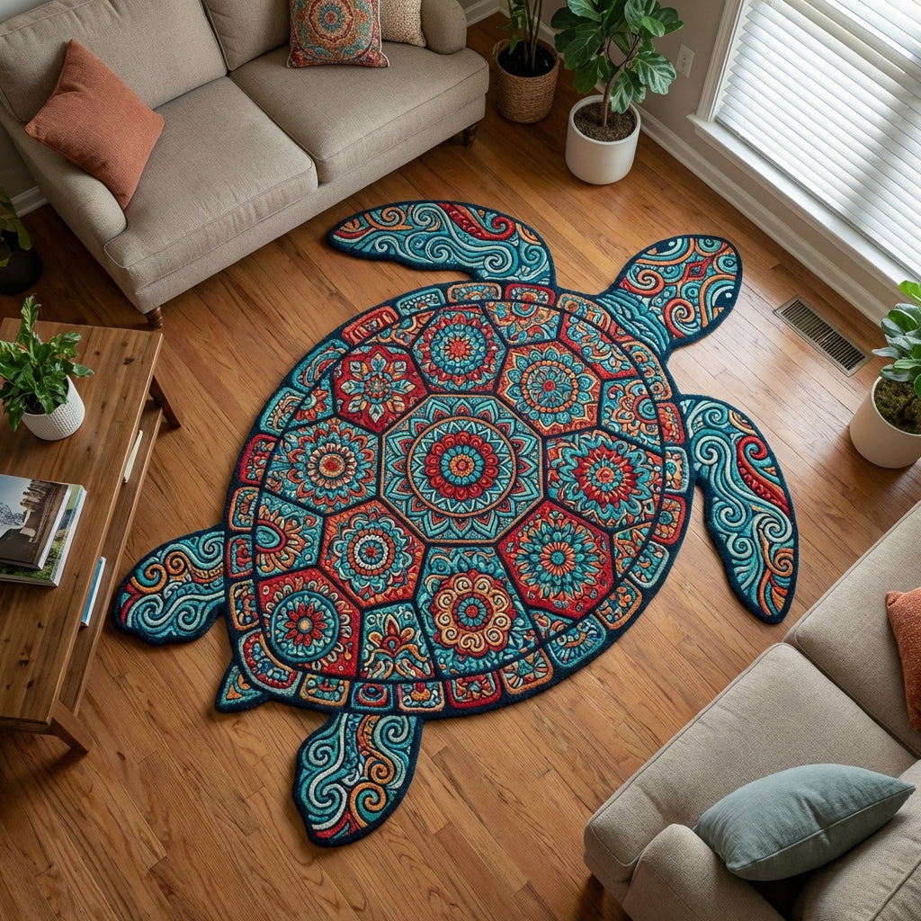 Alfombra de Área de Forma Personalizada Sea Spirit