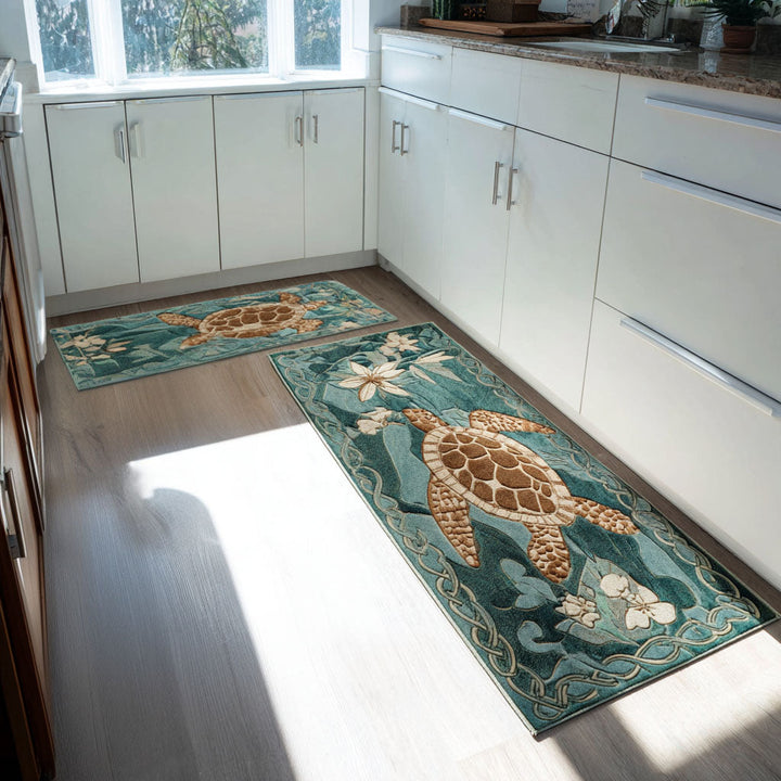 Alfombra de Cocina Seafoam Trails