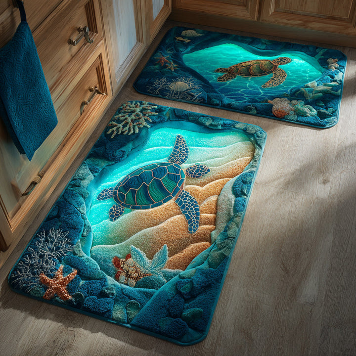 Alfombra de Área para Cocina Serene Tide