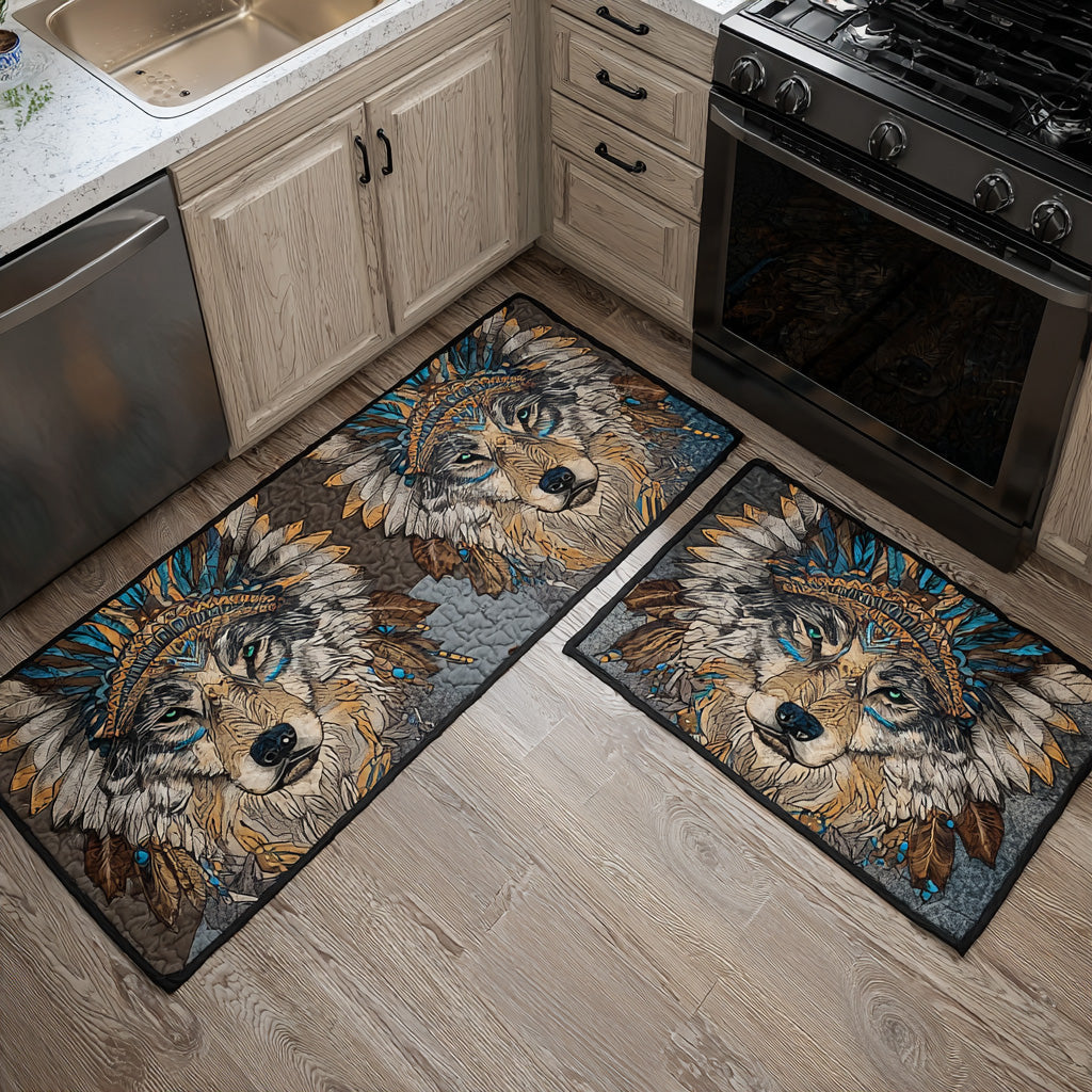 Alfombra de Cocina Silent Wolf Path