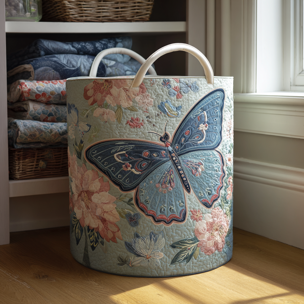 Cesta de Ropa Acolchada Sky Flutter