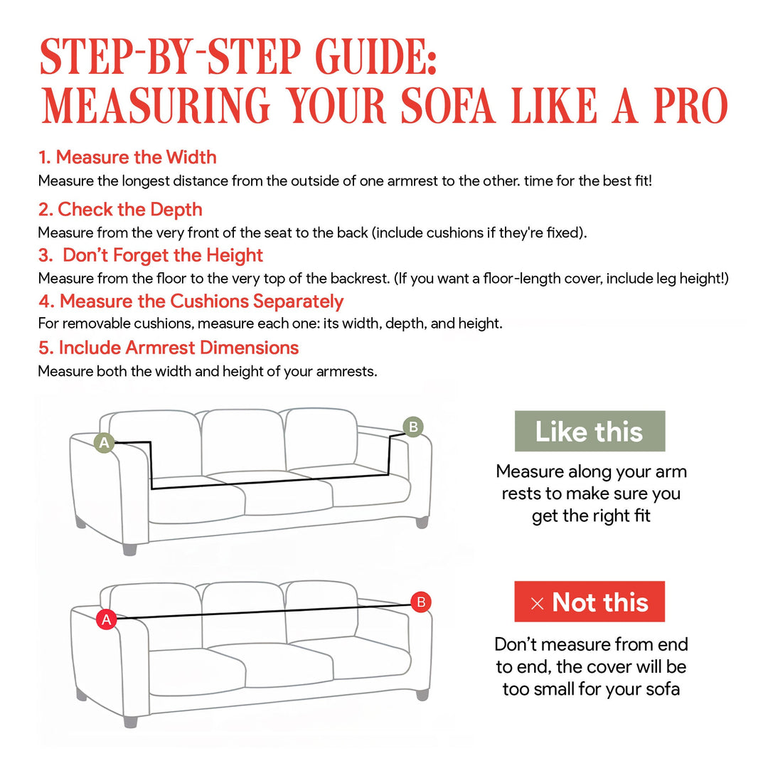 Funda de Sofá Acolchada de Estilo Rústico