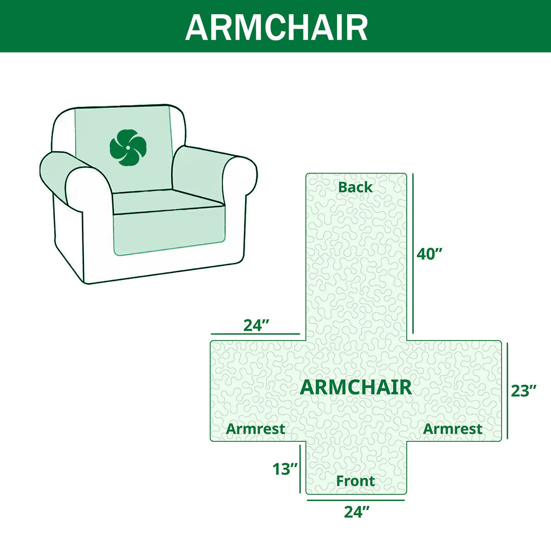 Cubierta de Sofá Acolchada Wild Soul Path