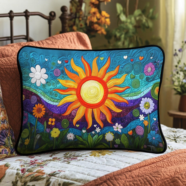 Funda de Almohada Acolchada Solar Reverie