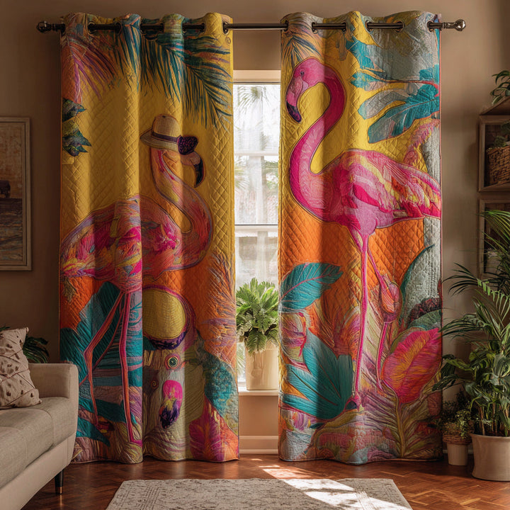 Cortinas Acolchadas de Flamenco Solar