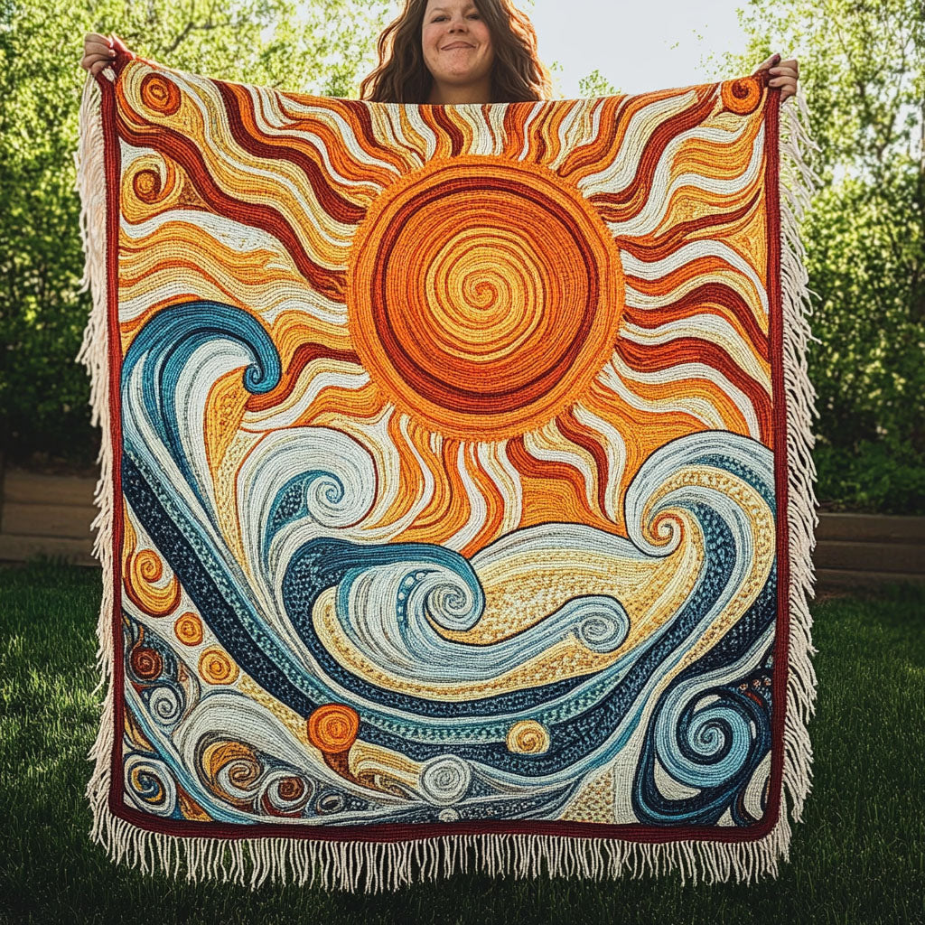 Manta Woven Solar Harmony