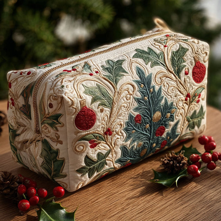 Bolsa de Maquillaje Acolchada con Brillos