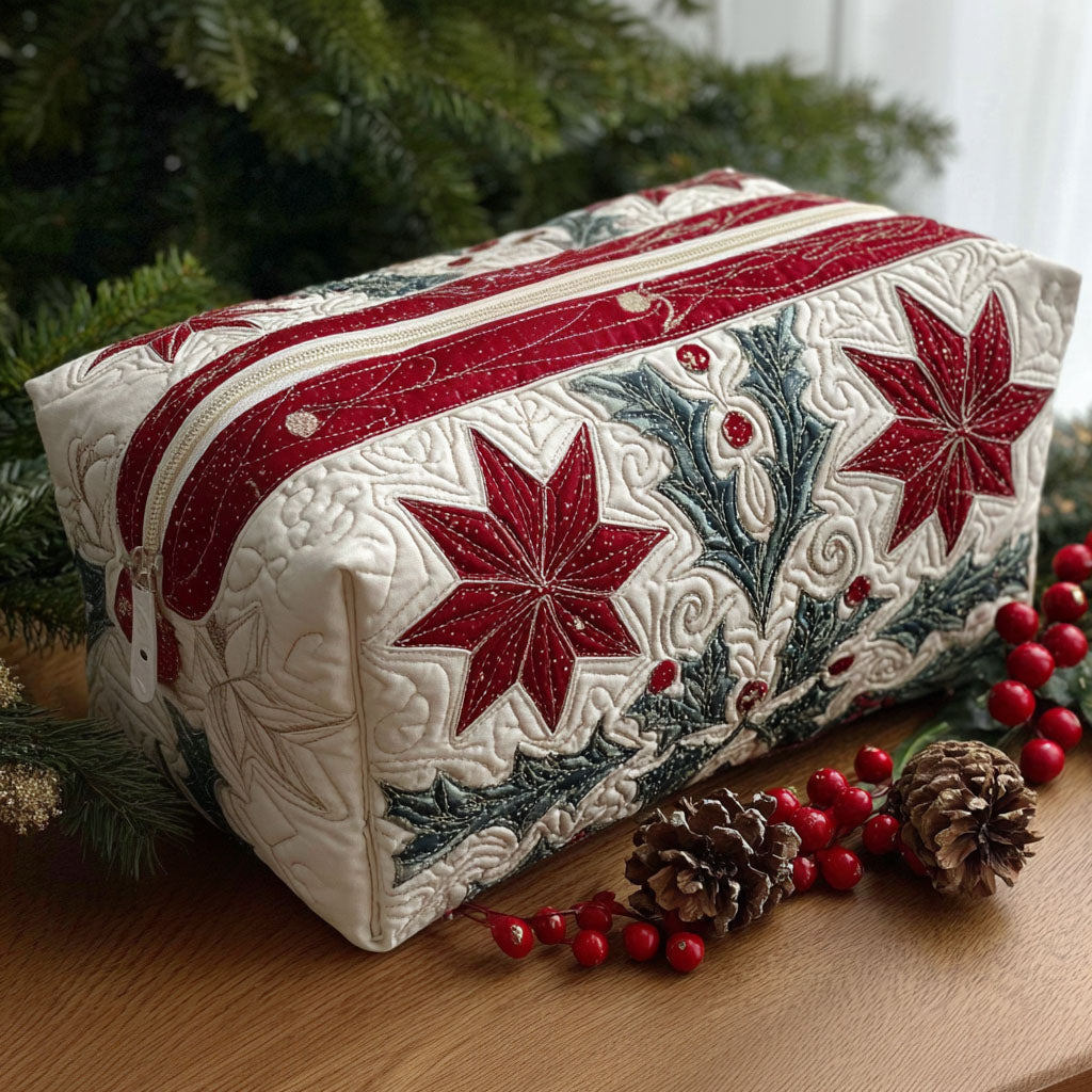 Bolso de Maquillaje Acolchado Estrella