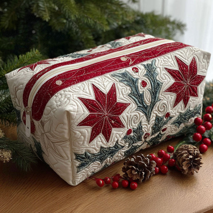 Bolso de Maquillaje Acolchado Estrella
