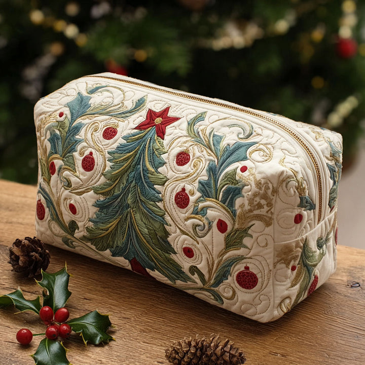 Bolsa de Maquillaje Acolchada Estrellada