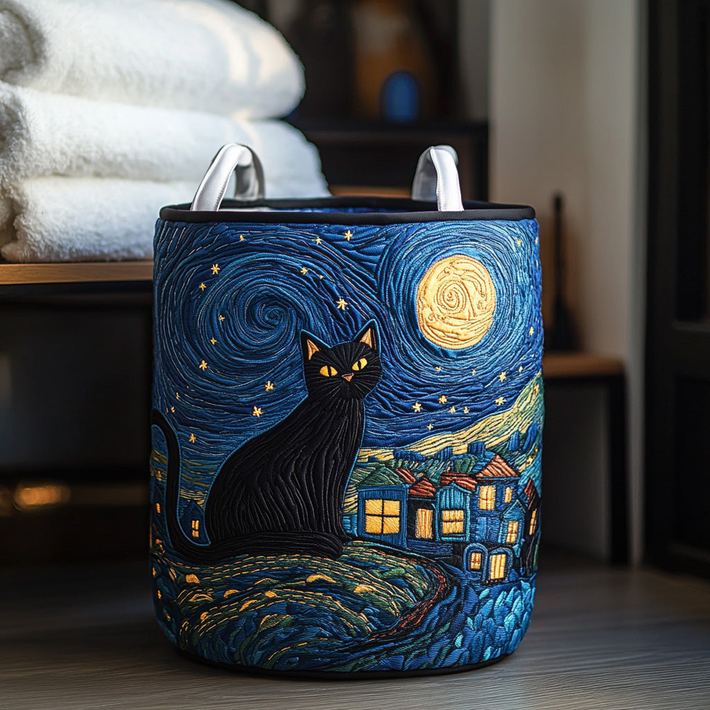 Cesta de Ropa Acolchada Starry Paws