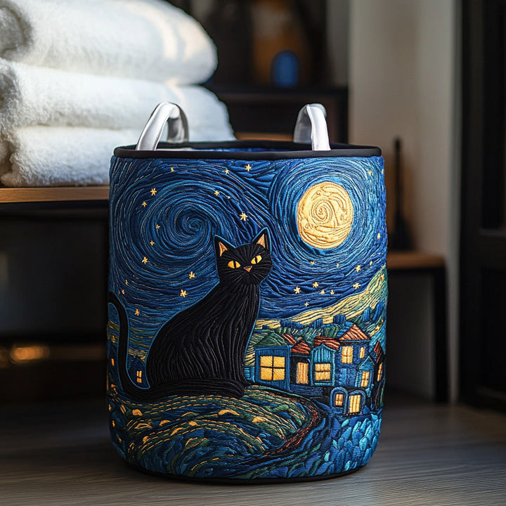 Cesta de Ropa Acolchada Starry Paws