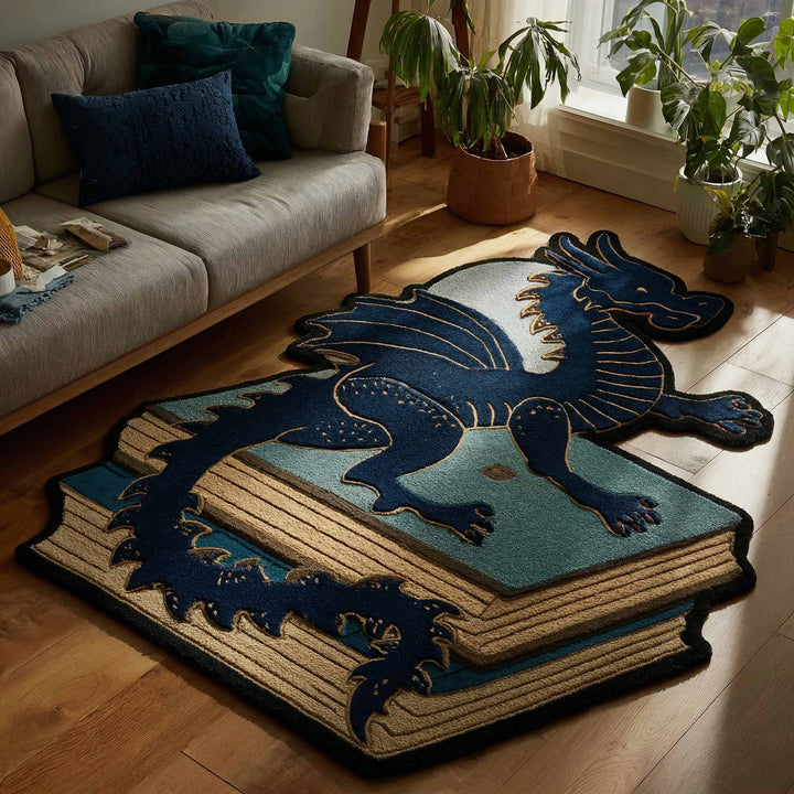 Alfombra de Área en Forma Personalizada de Acero Wyvern