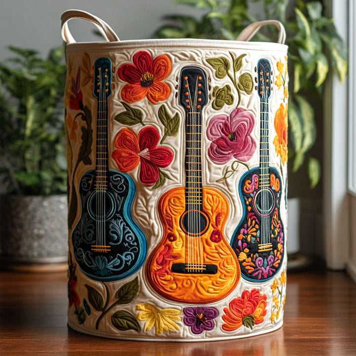 Cesta de Ropa Acolchada "Strings of Memory"