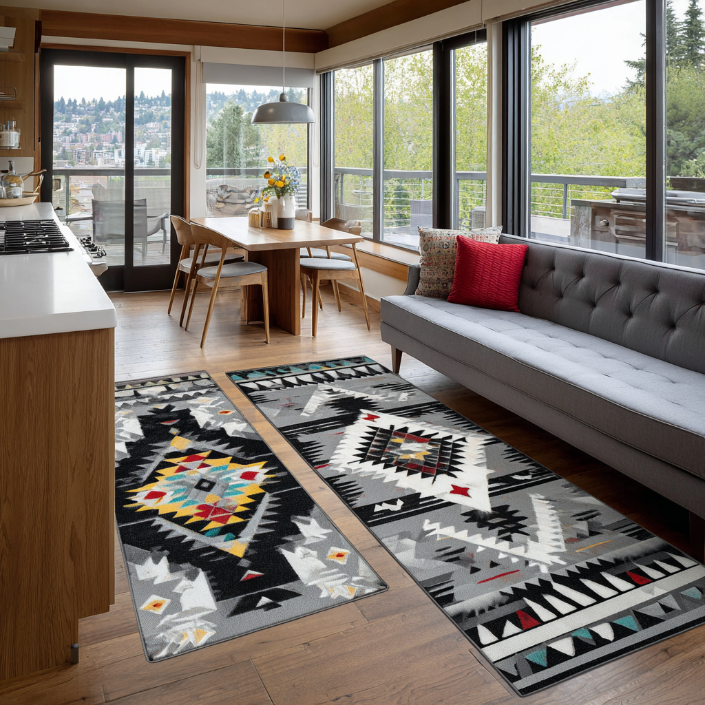 Alfombra de Área para Cocina Sunlit Echo