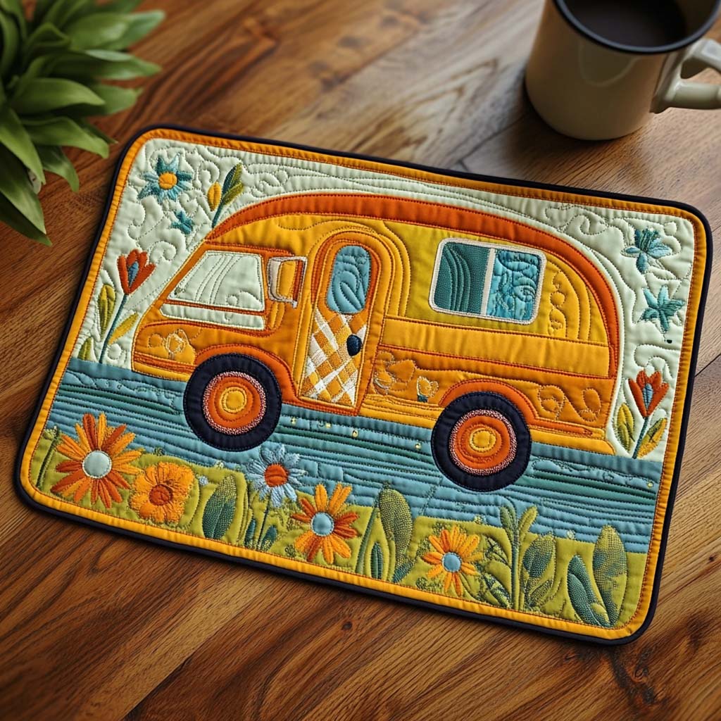 Mantel Individual Acolchado Sunset Camper