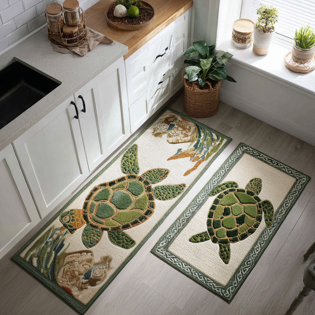 Alfombra de Área para Cocina Sunset Reef