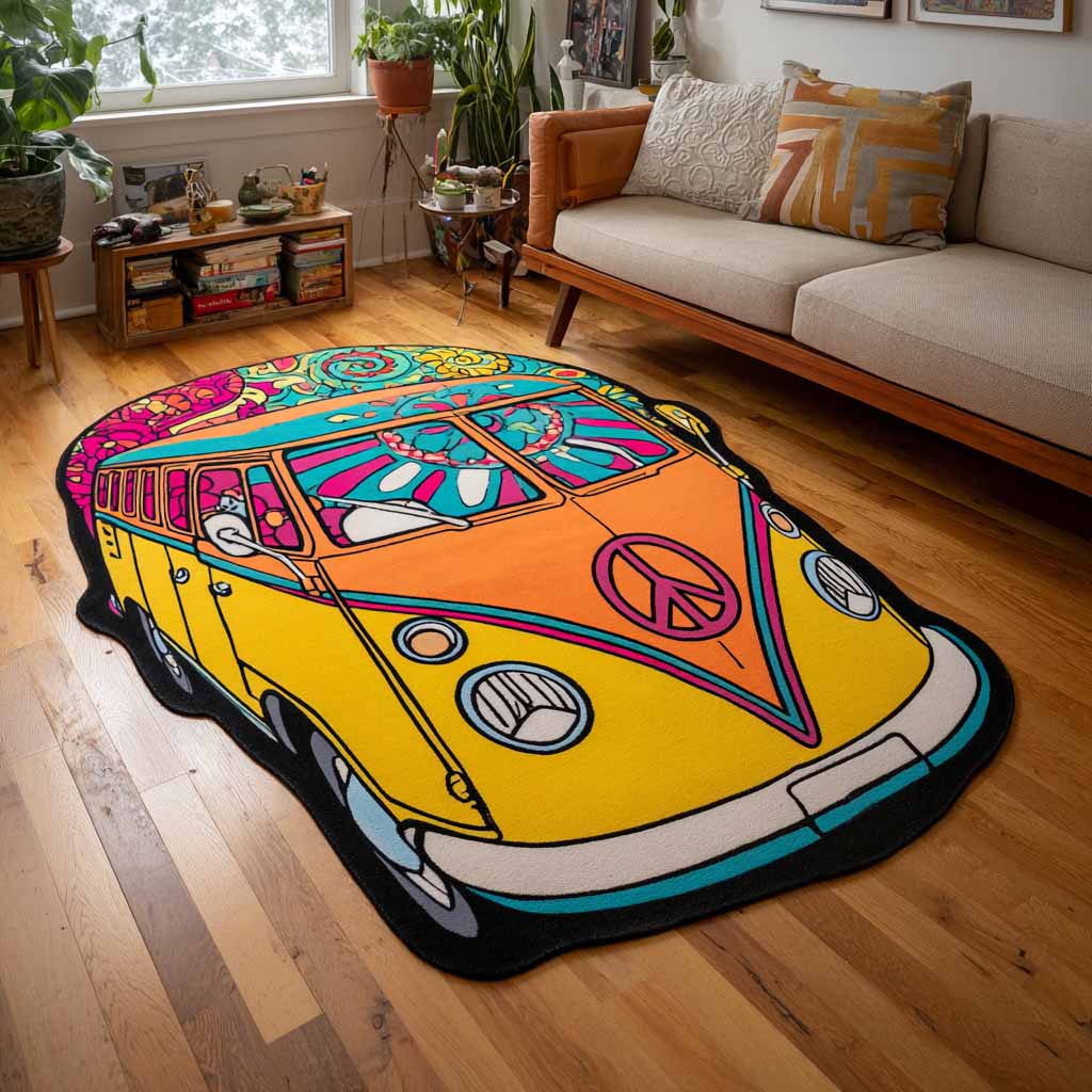 Alfombra de Área de Forma Personalizada Sunset Rider